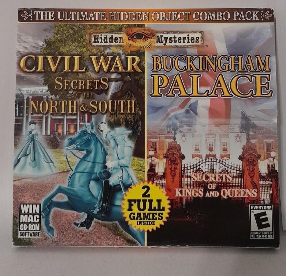 Hidden Mysteries Civil War/Buckingham Palace (PC, 2008) computer game