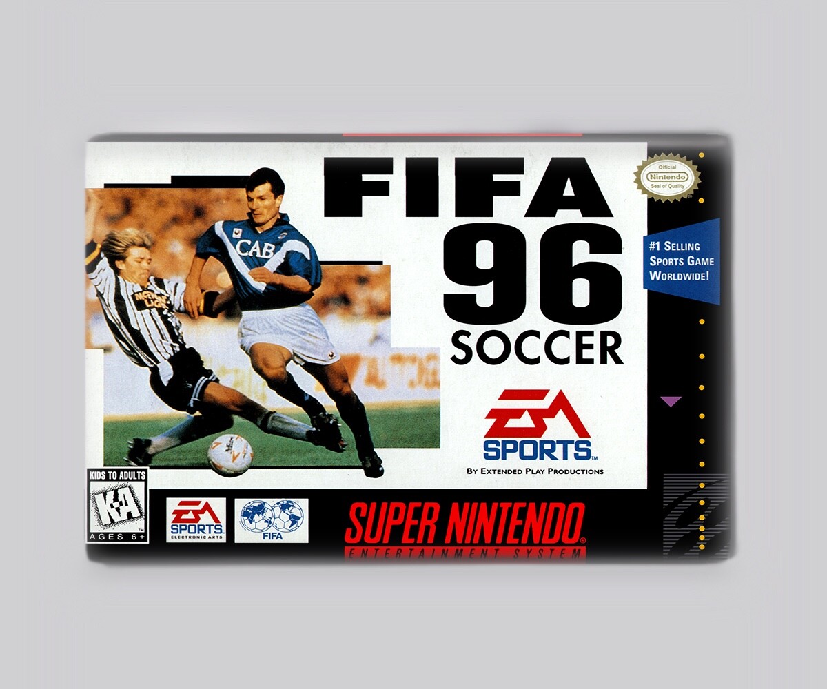 FIFA SOCCER 96 /  SNES - 2