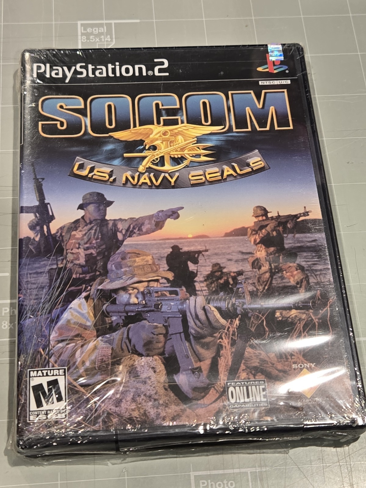 SOCOM US Navy Seals - Sony Playstation 2 PS2- Factory Sealed