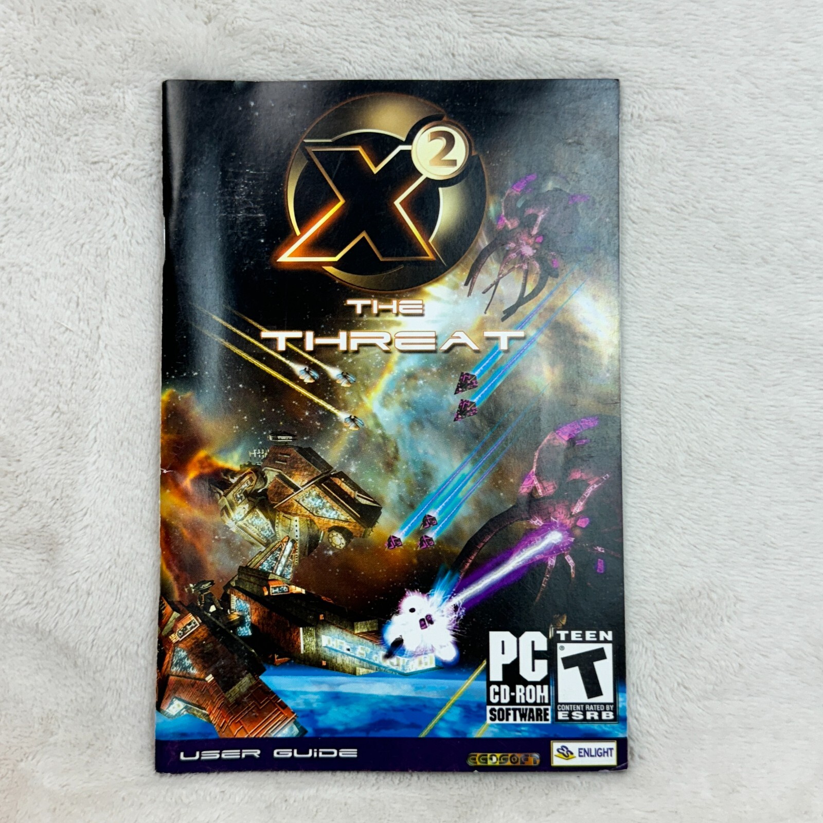 X2 - The Threat (PC 2003) User Guide Manual Booklet only - No Game/Disk
