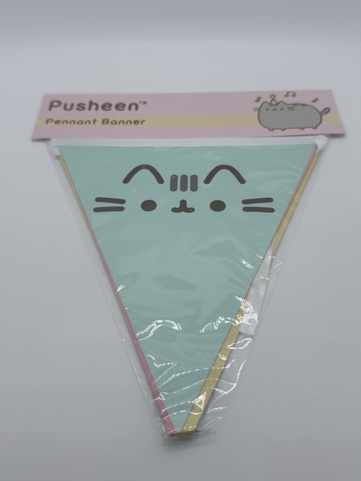 Spring 2017 Pusheen Box Exclusive Multicolor Pennant Banner New