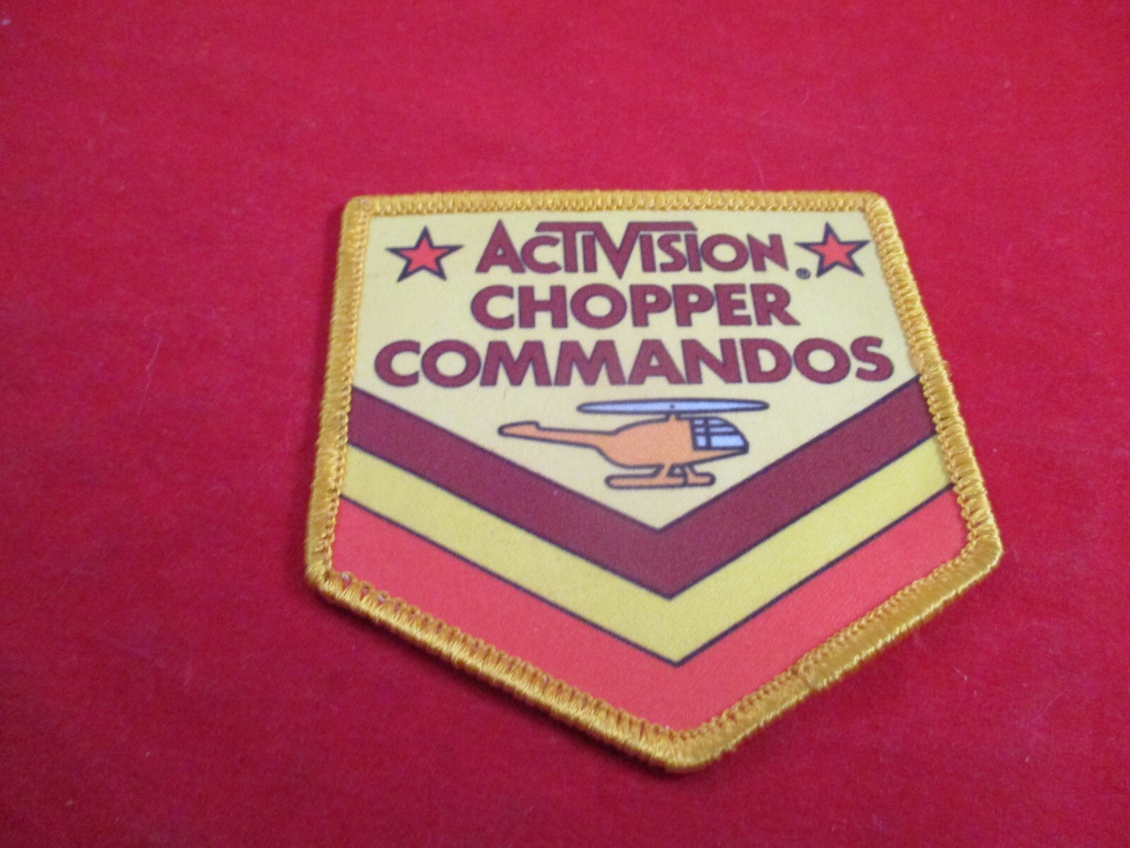 Activision Chopper Commandos Atari 2600 Promotional Reward Patch