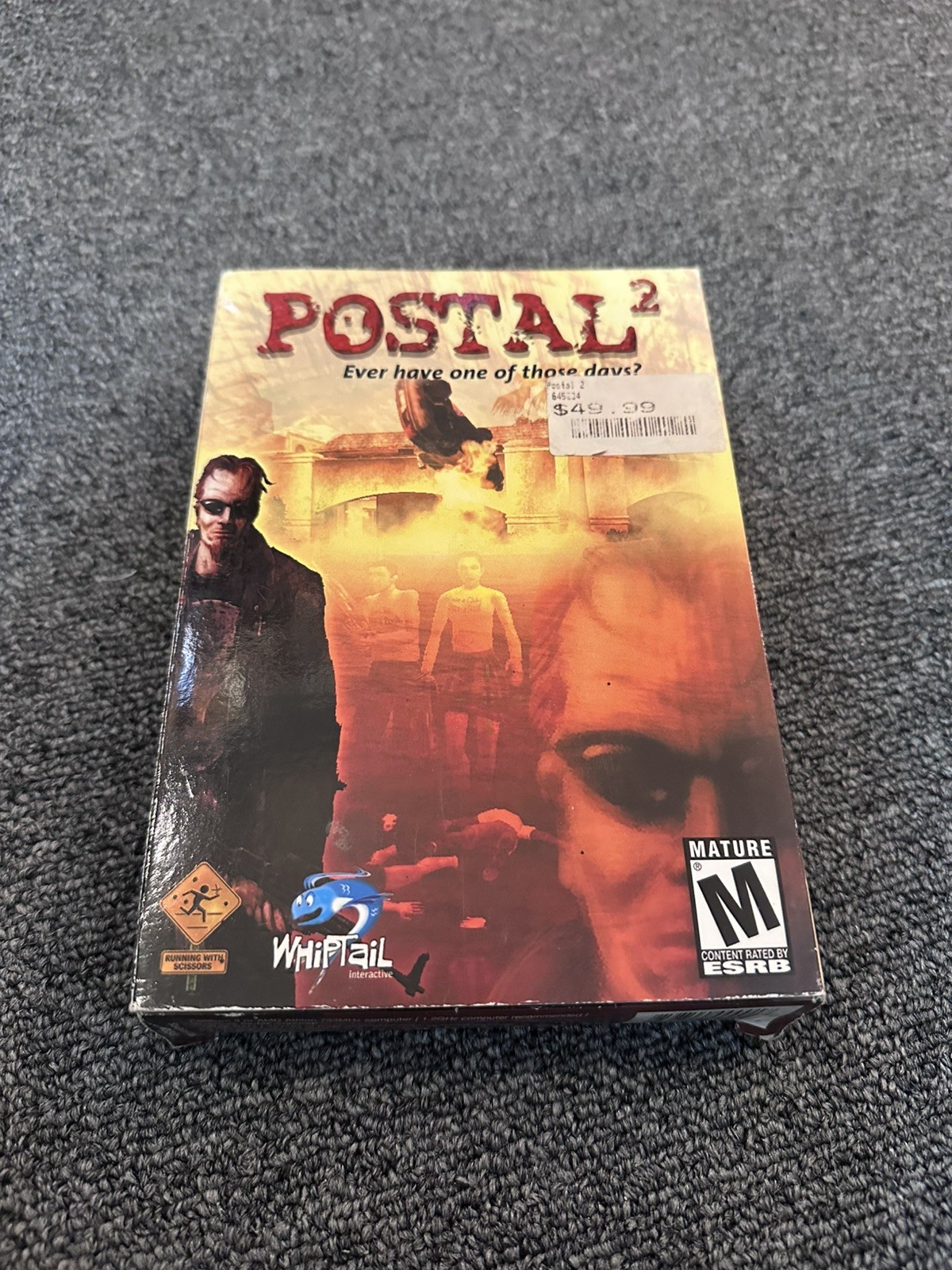 Postal 2 - PC Big Box USA Complete in Box *Good Condition & Cleaned* VERY RARE