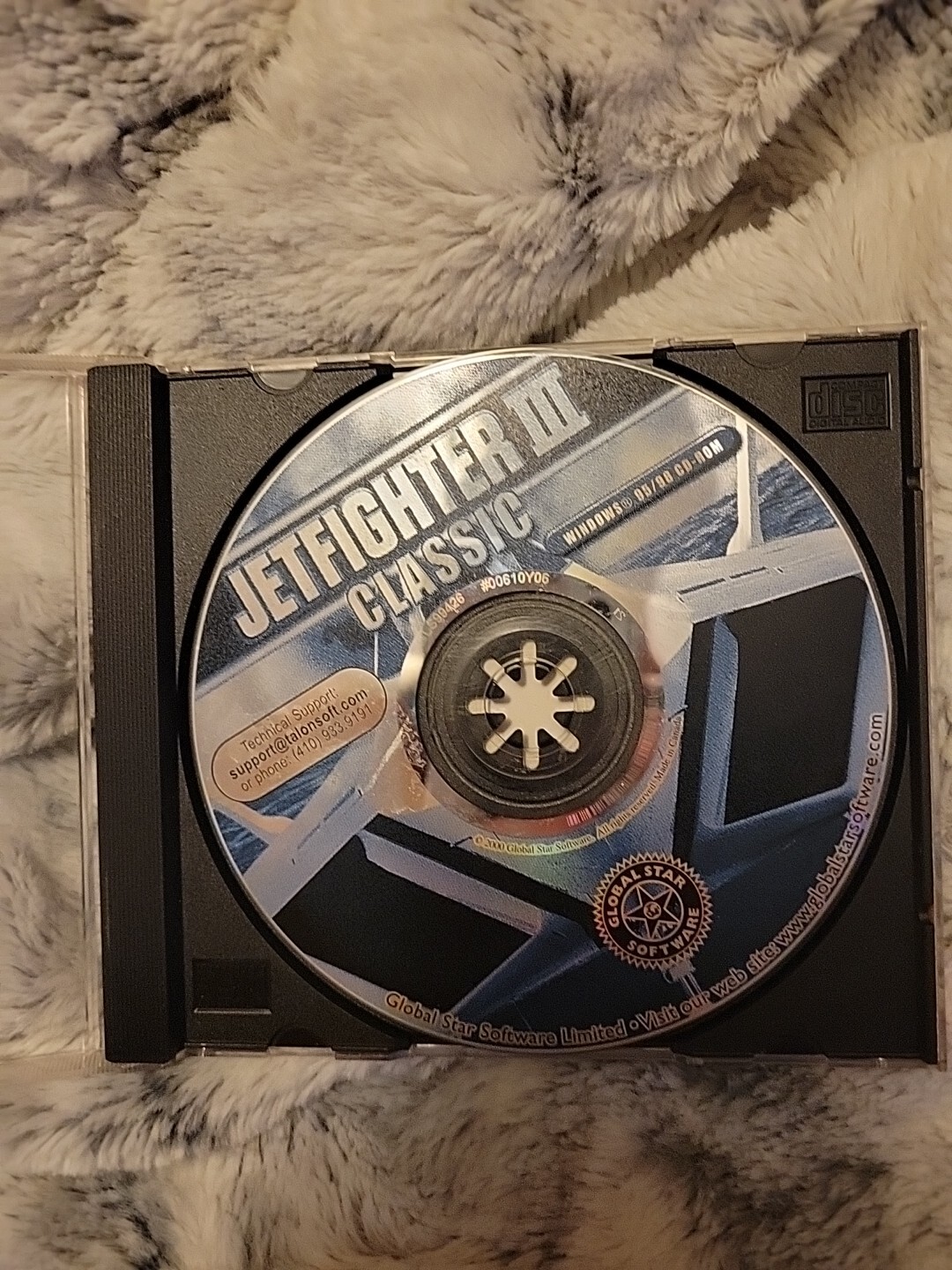 Jetfighter 3 CD Rom PC Video Game 1996 Mission Studios