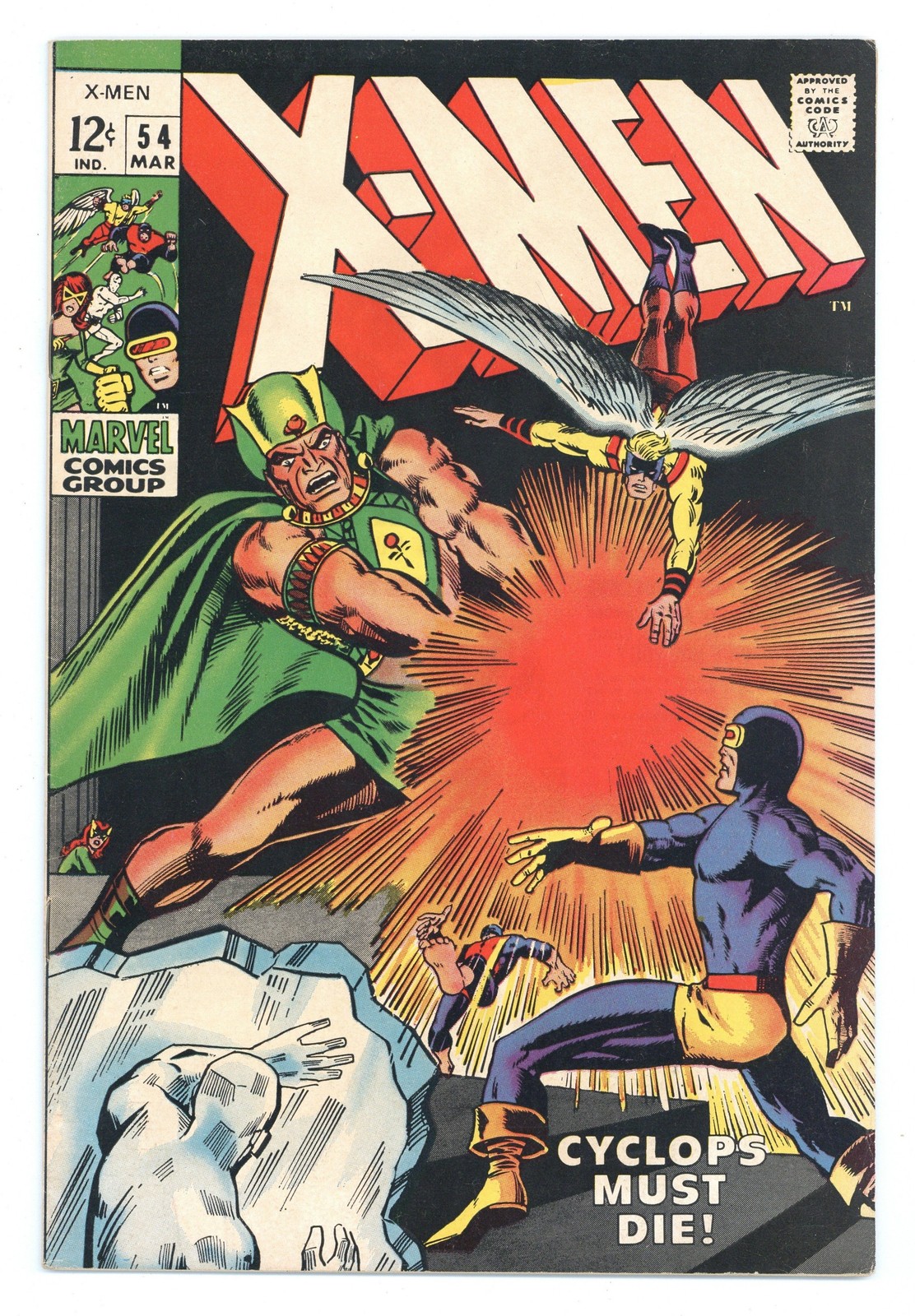 Uncanny X-Men #54 FN+ 6.5 1969 1st app. Alex Summers (Havok)