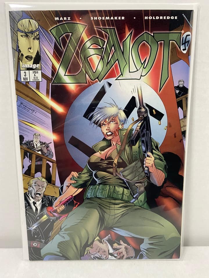 34264: IMAGE COMICS ZEALOT #3 NM Grade