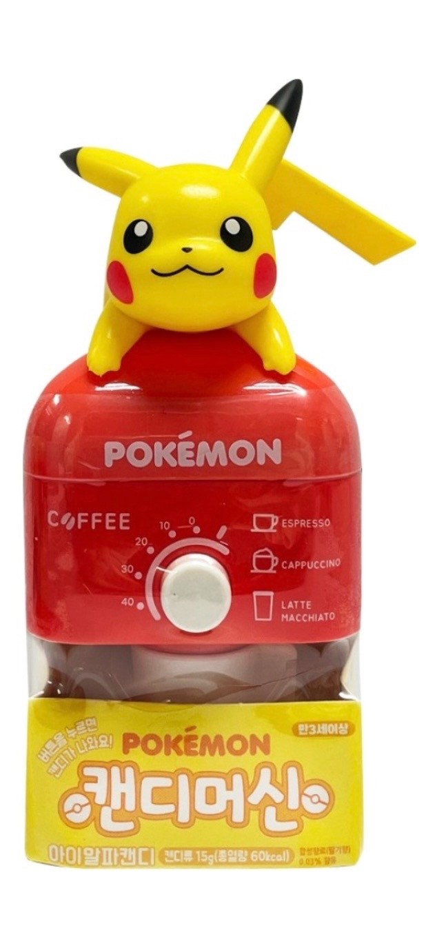 Pokemon Candy Dispenser Figure Pikachu Ditto Psyduck Slowpoke Korea Limited
