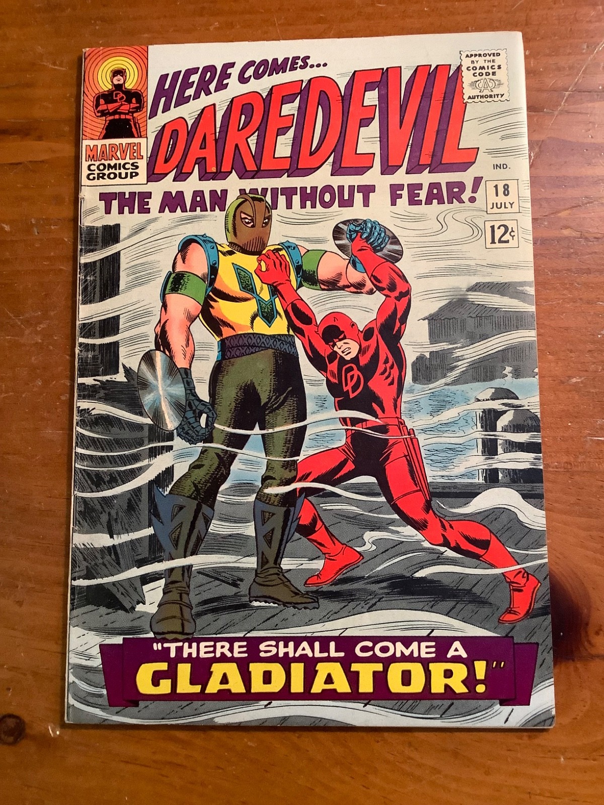 Daredevil #18 - 25 Lot Marvel 1966 1st Gladiator Leap-Frog VG/FN-