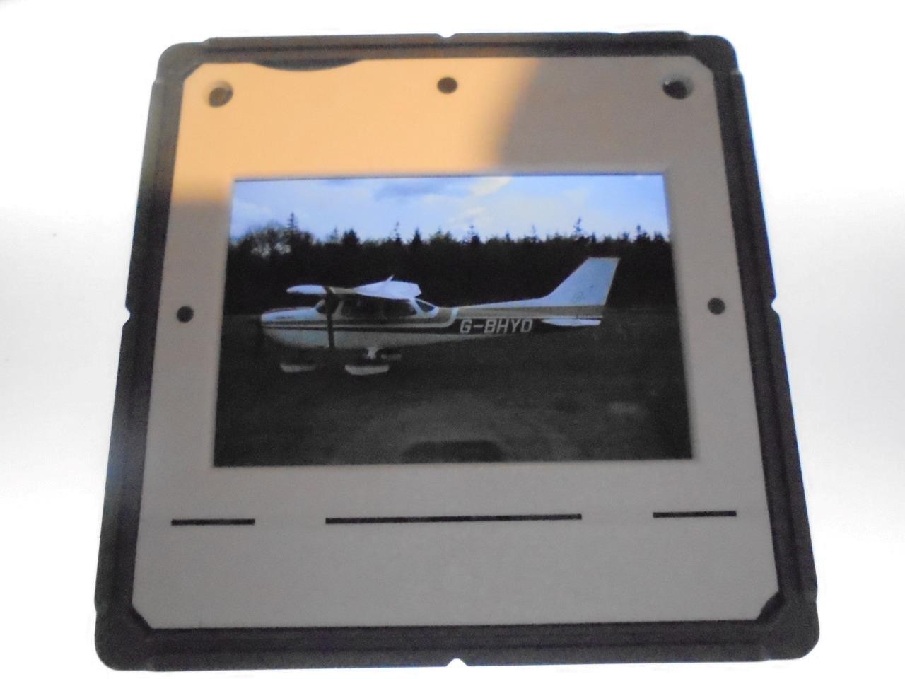 35mm photographic slide of Cessna R172K Hawk XP -  G-BHYD
