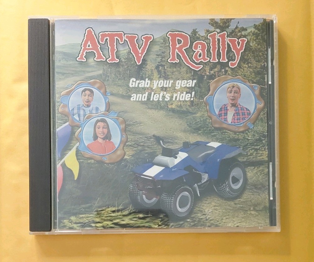 ATV Rally PC Video Game Windows And Mac  2000  Excellent Condition