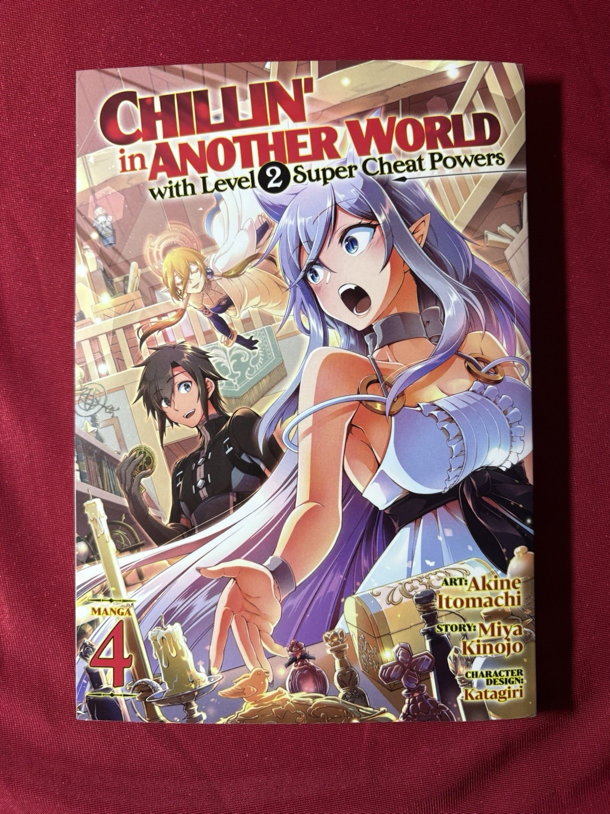 Chillin’ in Another World with Level 2 Super Cheat Powers, Vol. 4, English Manga