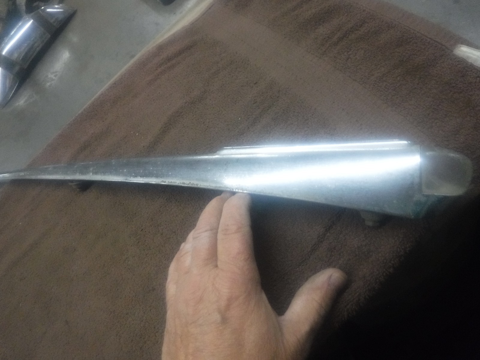 1947 Hudson Fender  Ornament Used OEM