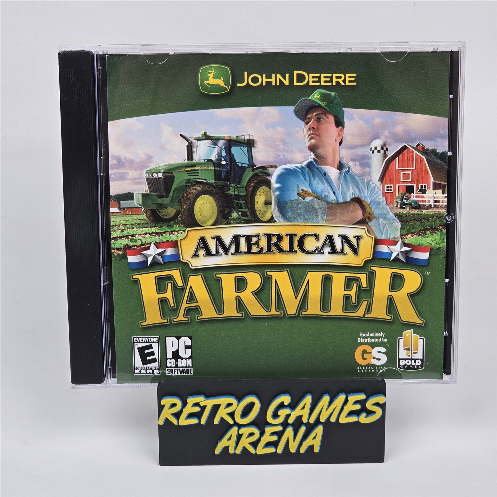 John Deere: American Farmer (PC CD-ROM) Jewel CIB COMPLETE