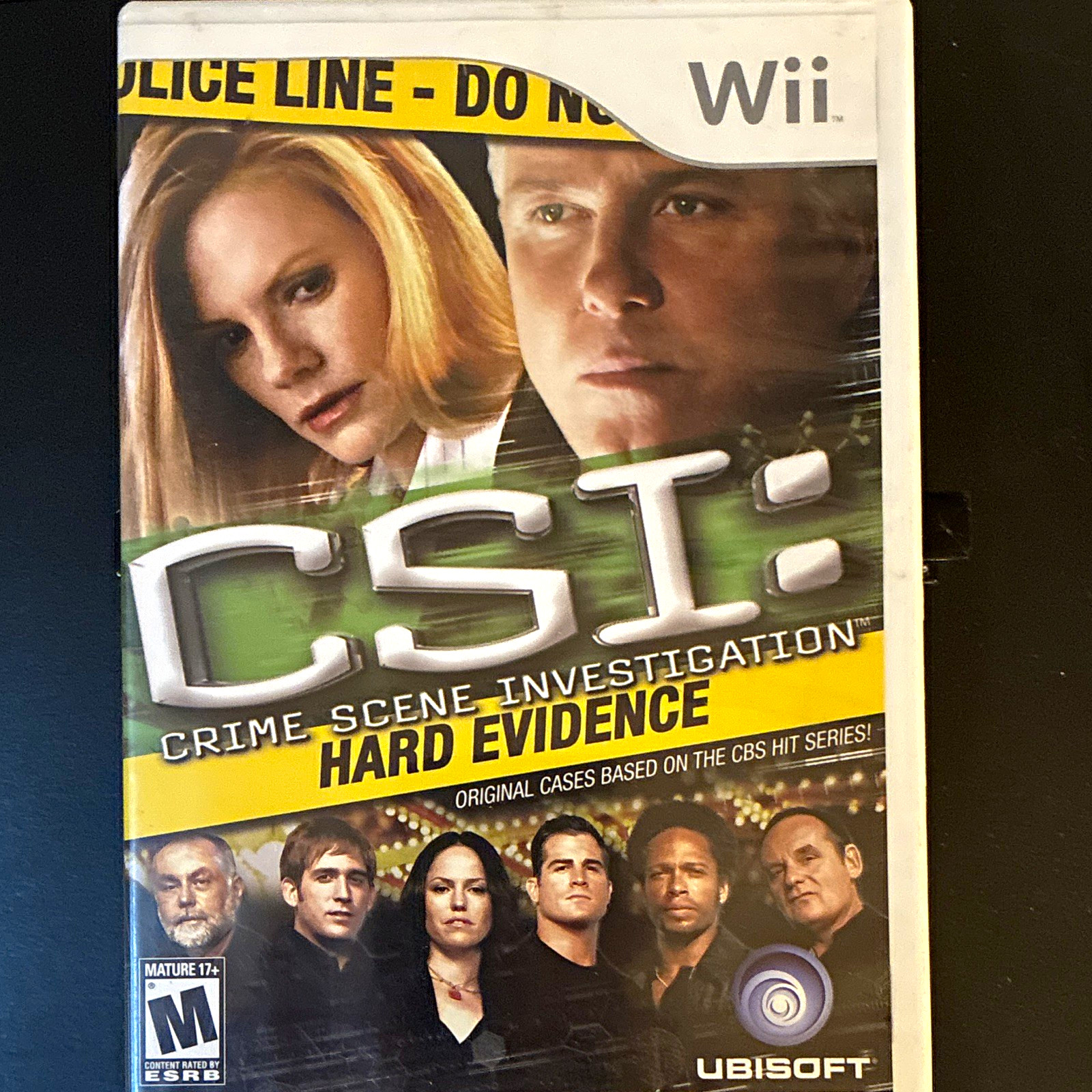 Ubisoft CSI: Crime Scene Investigation: Hard Evidence Nintendo Wii w/ Manual