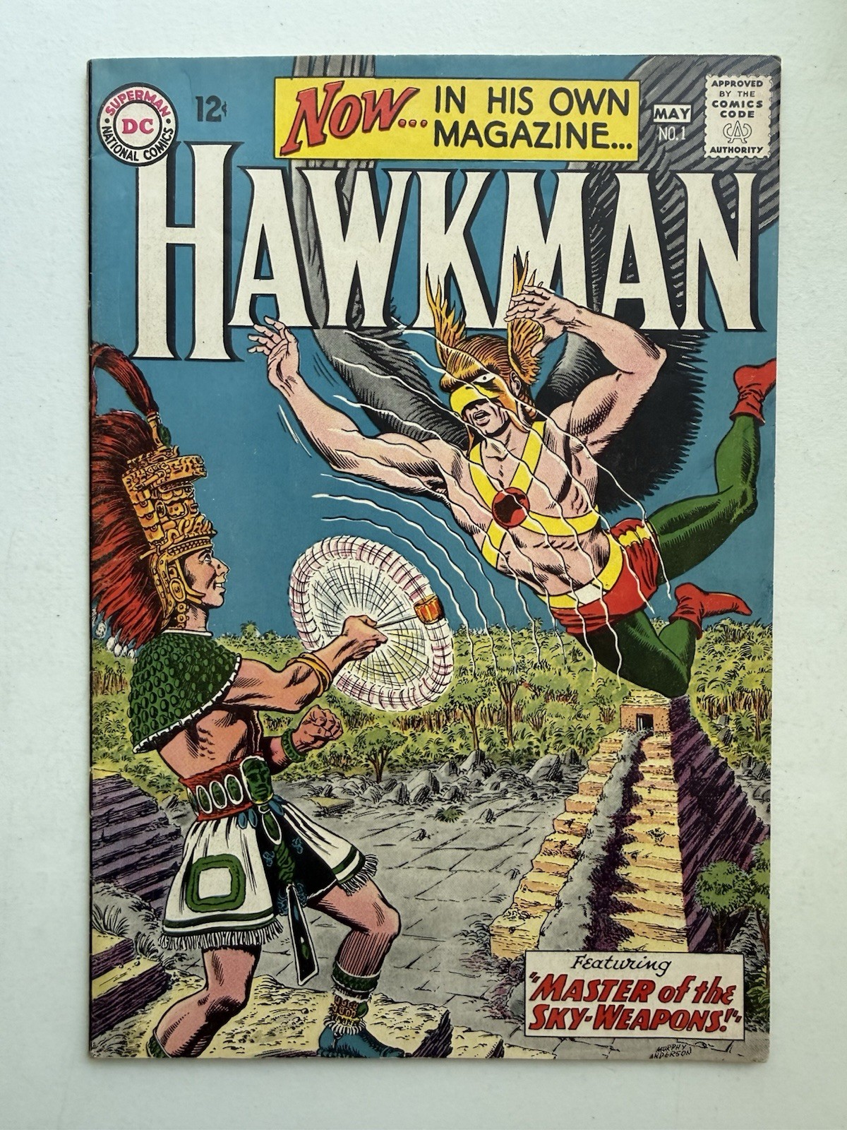 Hawkman #1 (1964) DC Comics Key Issue Hawkgirl (First Solo Title)