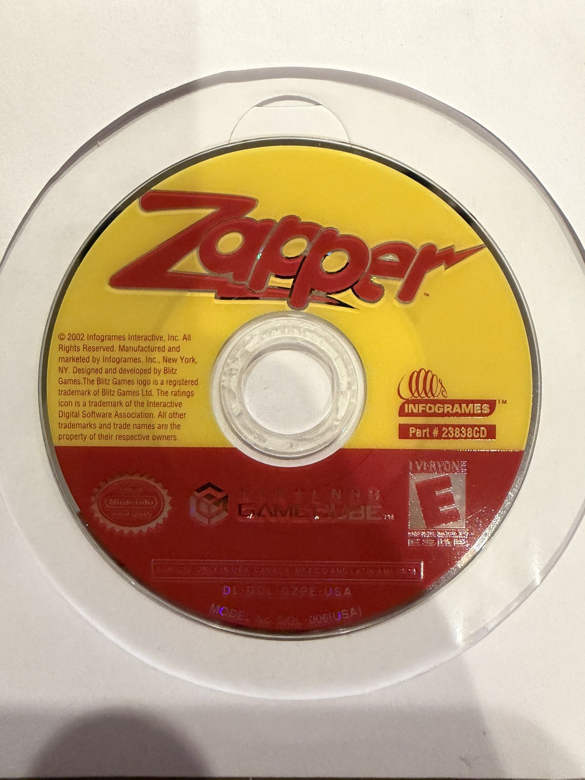 Zapper: One Wicked Cricket; Loose (Nintendo GameCube, 2002)