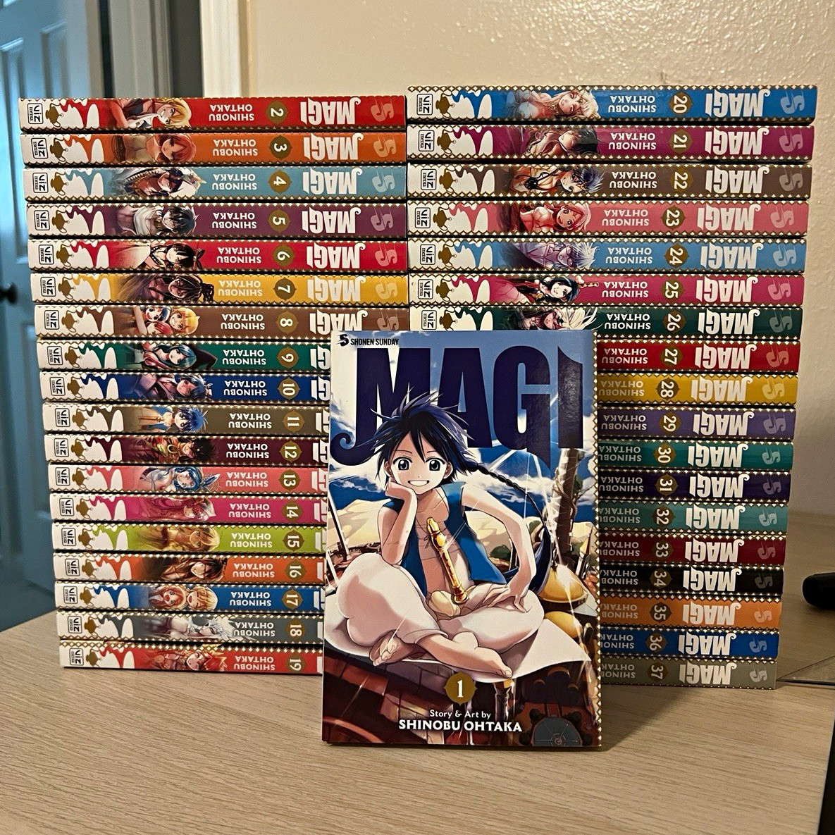 Magi The Labyrinth of Magic Complete Manga Set Vols 1-37 English VIZ