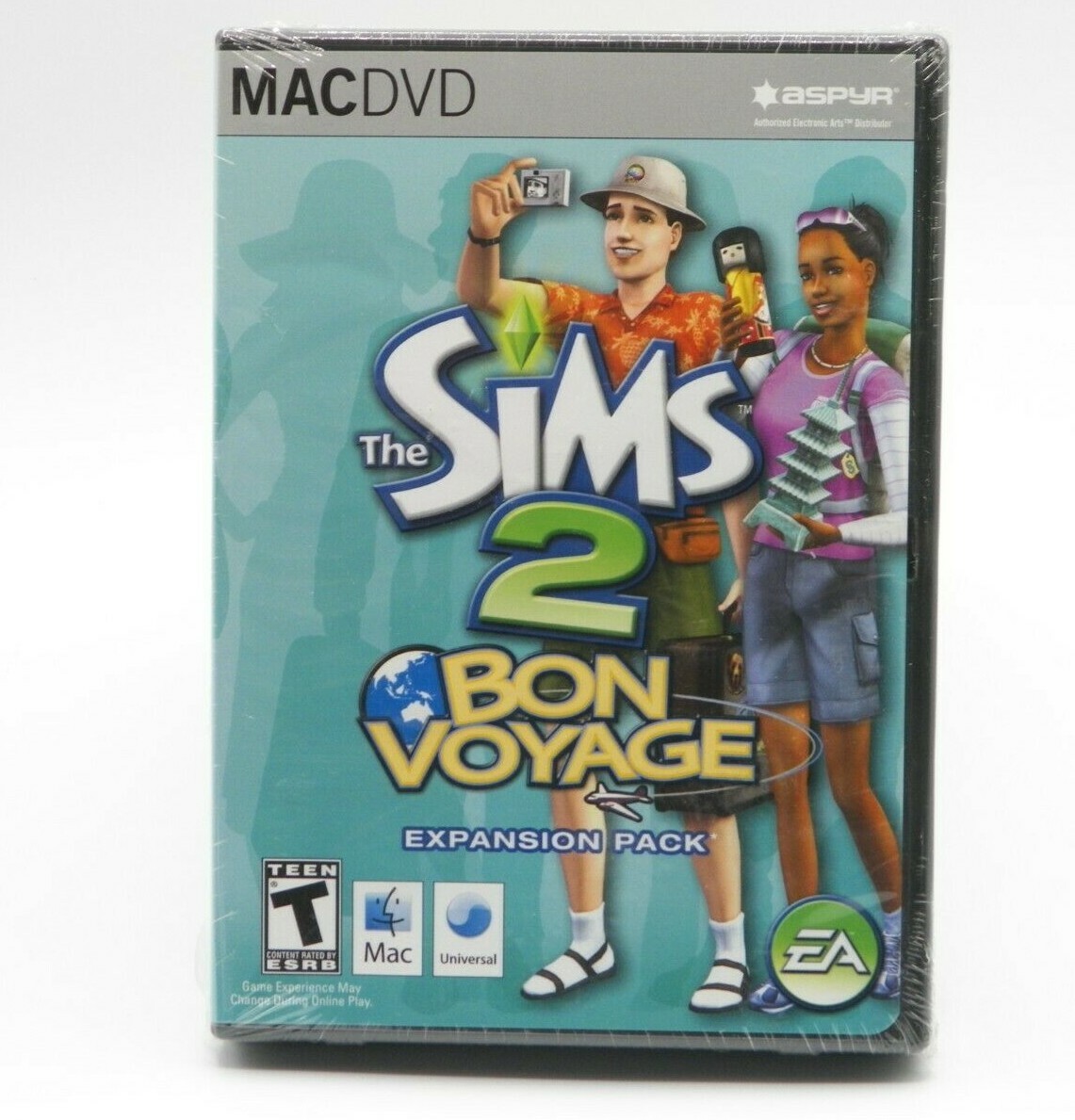 The Sims 2 Bon Voyage MAC Brand New Sealed 