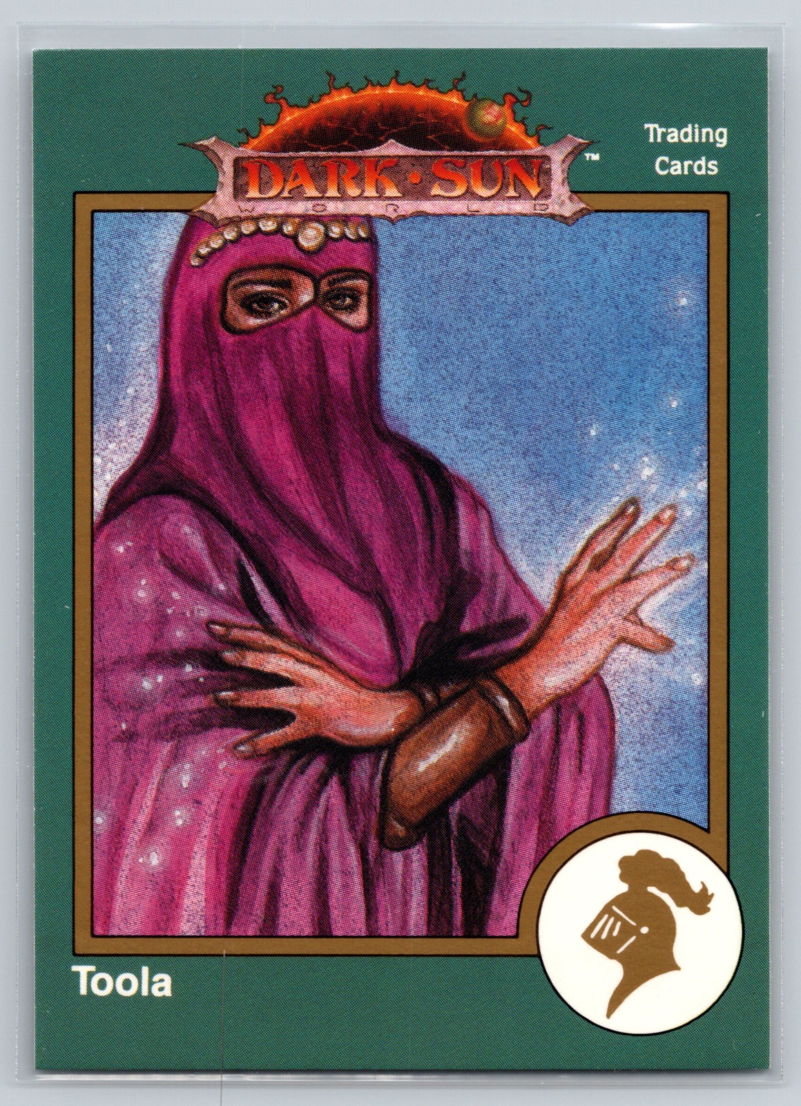 1993 TSR AD&D #419 Toola Dark Sun Trading Card Fantasy RPG Collectible