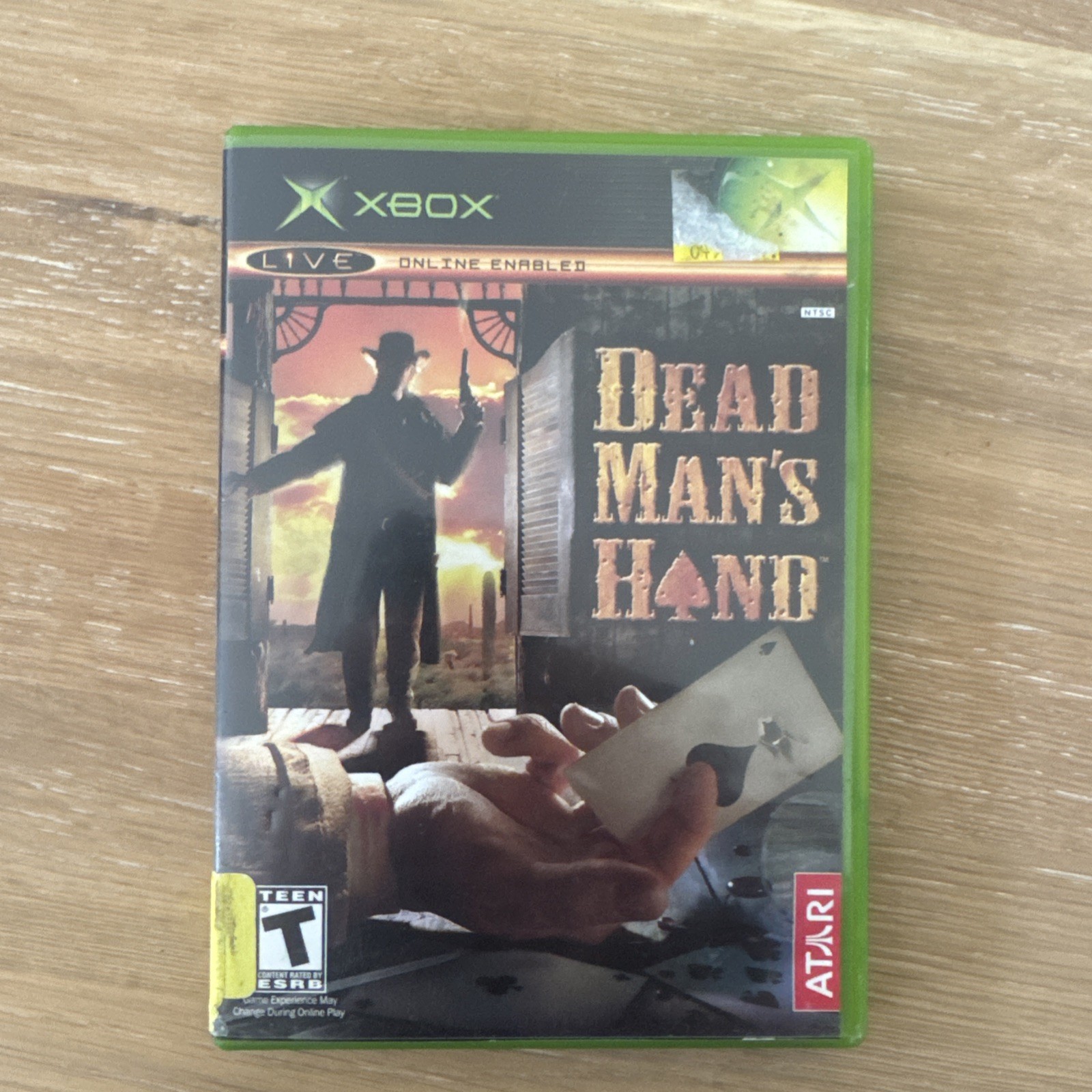 Dead Man's Hand - ORIGINAL XBOX CIB Complete w/ Manual