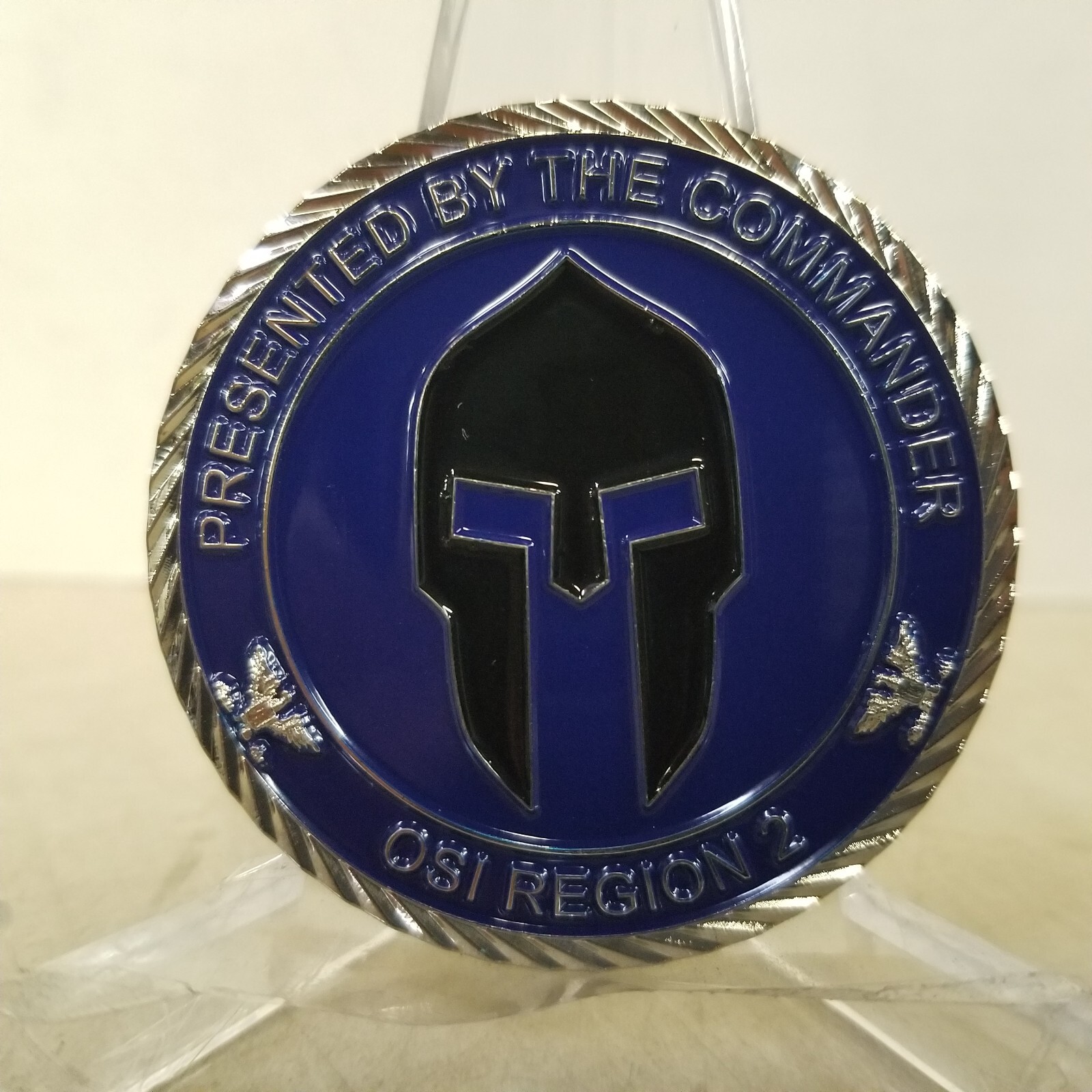 Presented By The Commander OSI Region 2 Special Agent Challenge Coin 