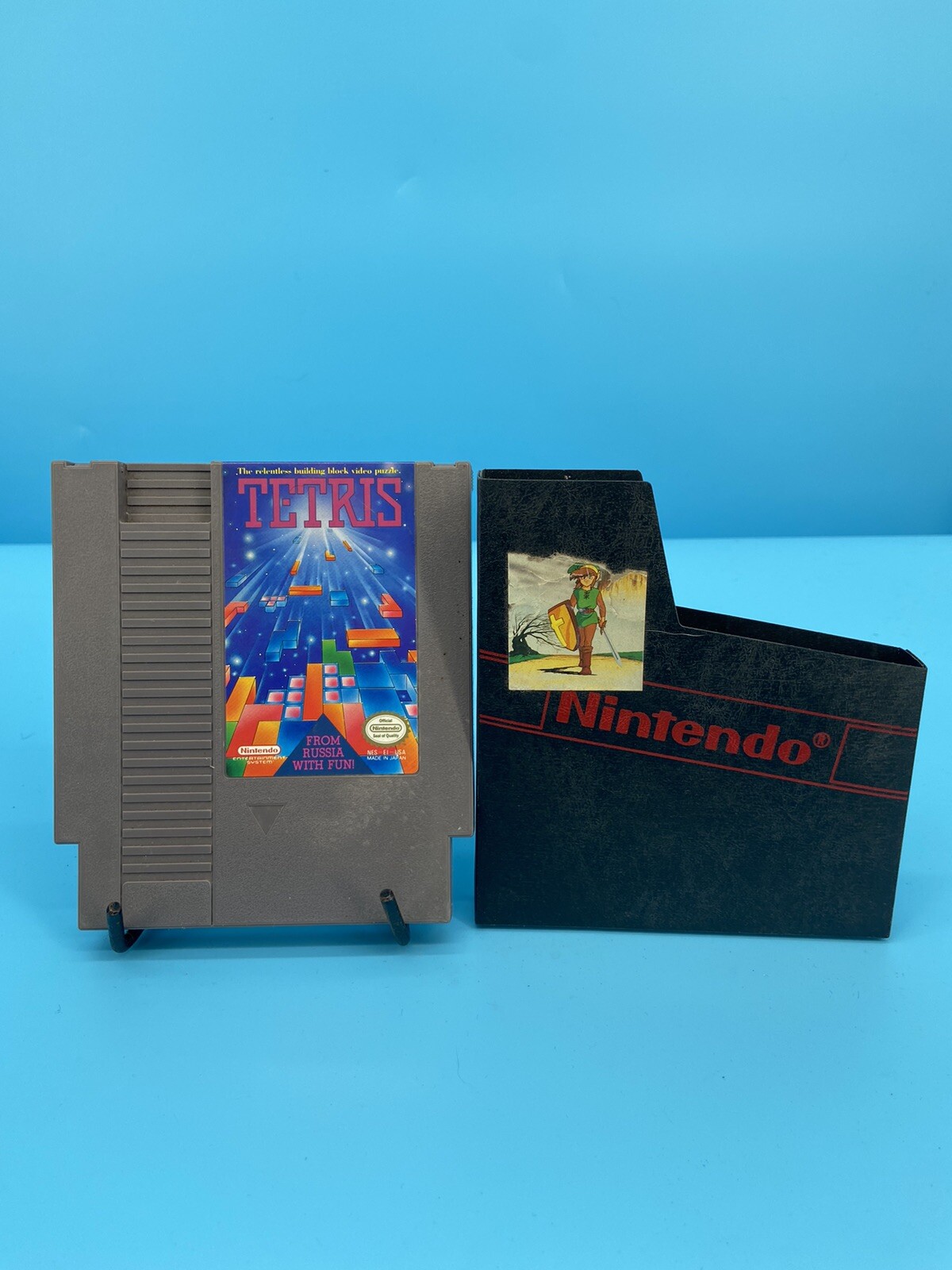 Nintendo NES Days of Thunder NASCAR Cart Manual Plastic Case TESTED Cleaned