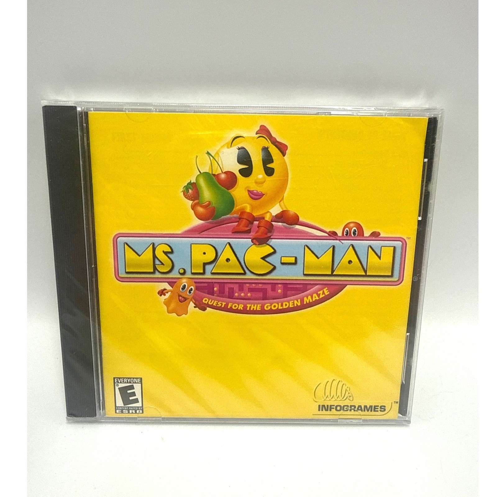 Ms. Pac-Man Quest for the Golden Maze PC Game Windows 95/98/Me Jewel Case 2001