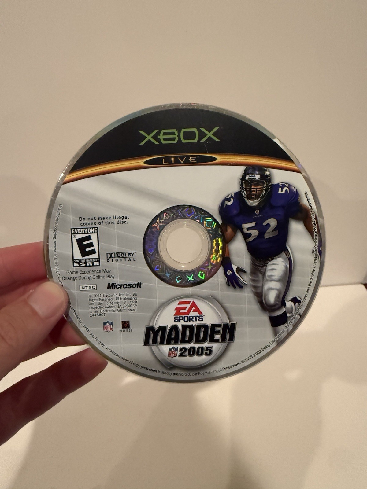 Madden NFL 2005 (Microsoft Xbox, 2004) - Disc Only - Tested