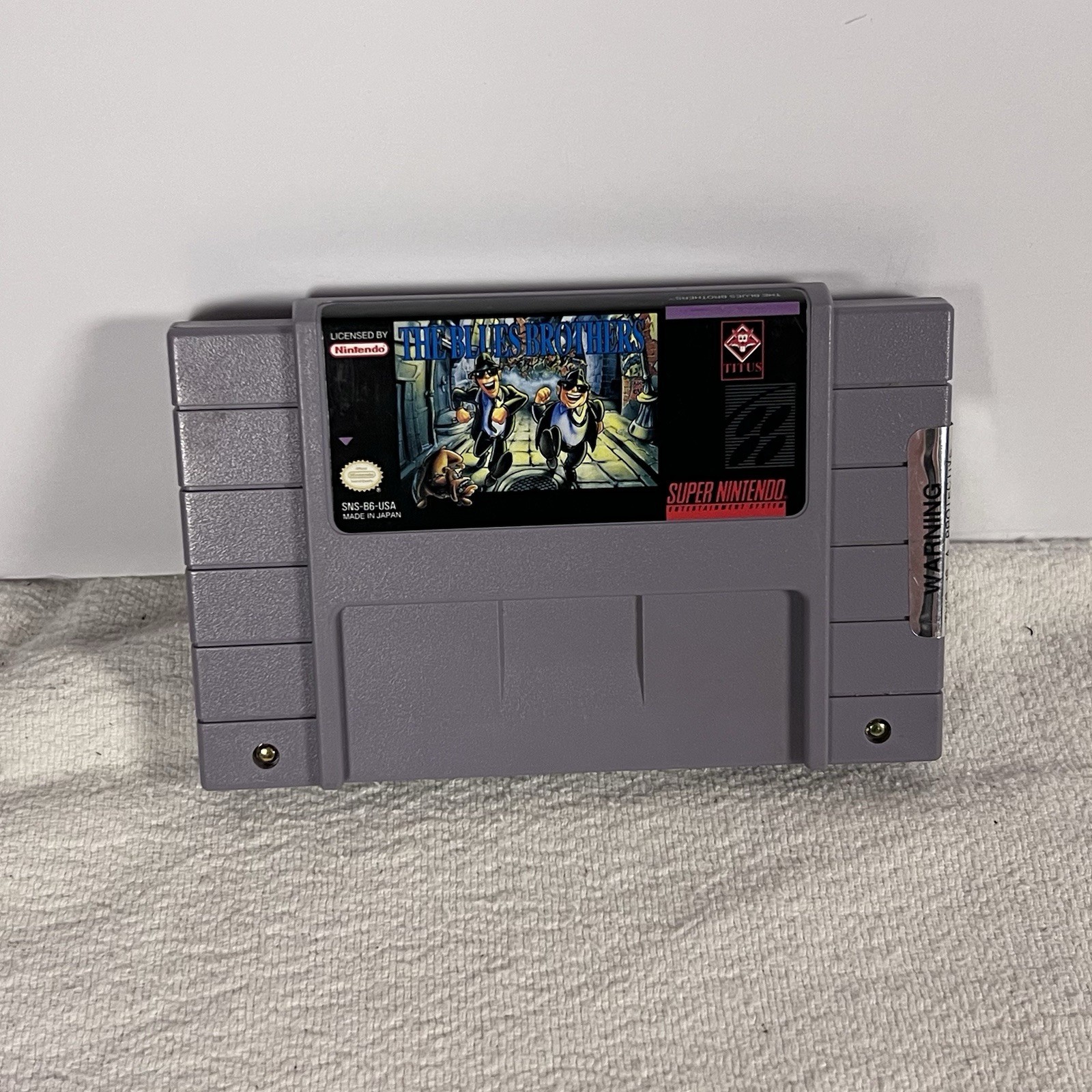 The Blues Brothers Super Nintendo Entertainment System SNES