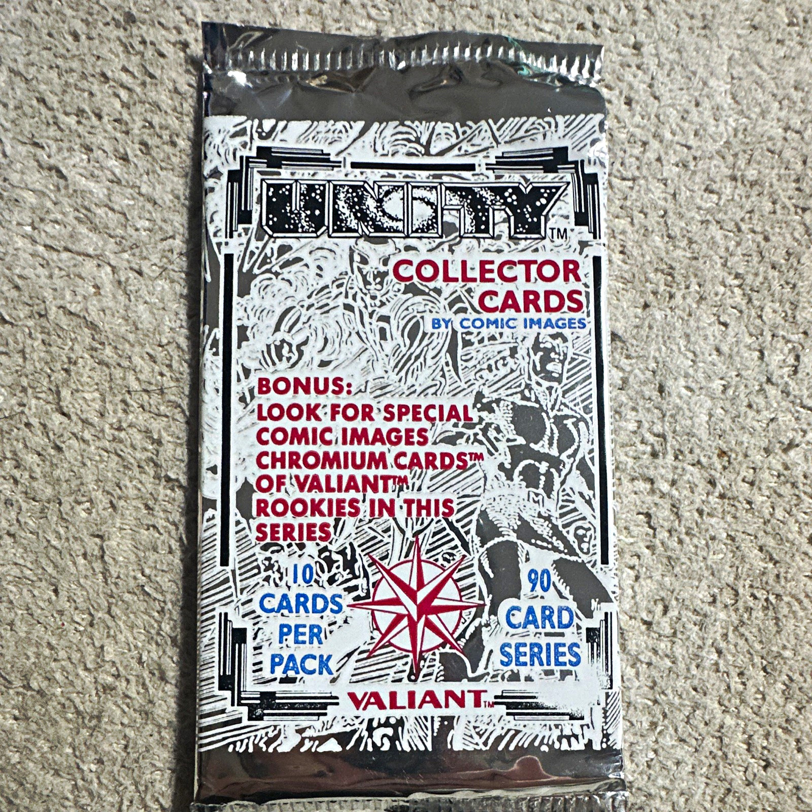 Comic Images 1992 Unity Collector Cards Sealed Pack - 10 Cards Chromium