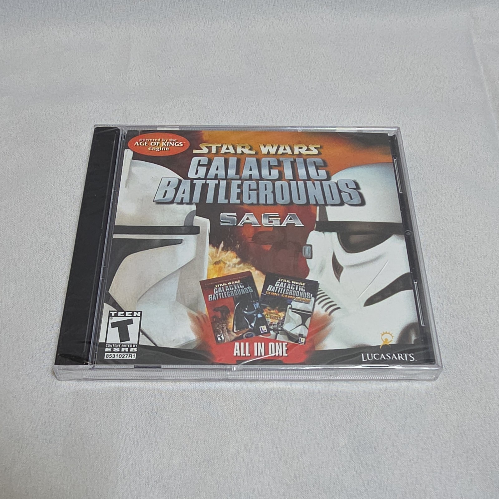 LucasArts Star Wars: Galactic Battlegrounds Saga (PC, 2002) RTS Multiplayer