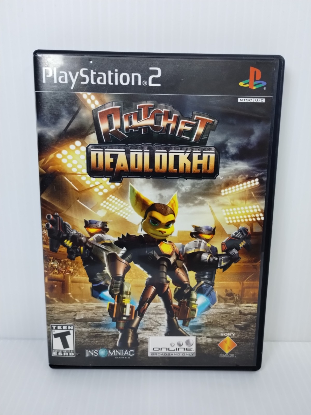 Ratchet Deadlocked (Sony Playstation 2) CIB  - Tested -  