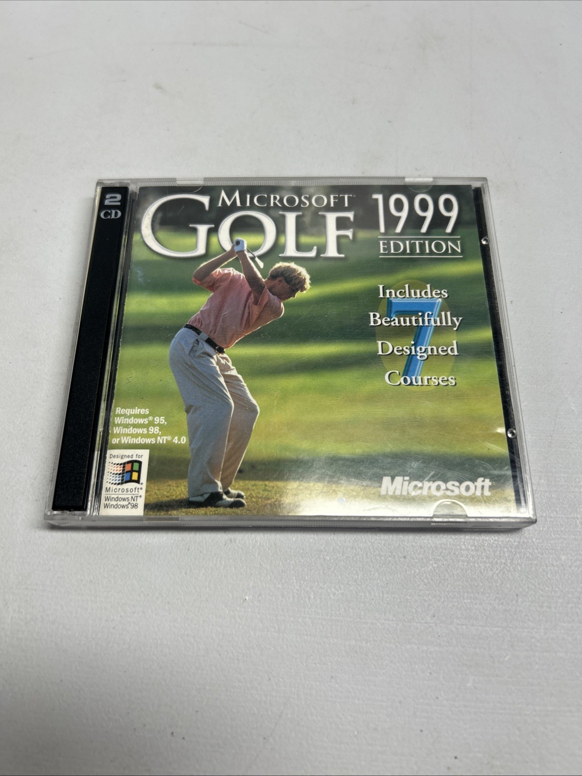 Microsoft Golf 1999 Edition (PC, 1999) Vintage