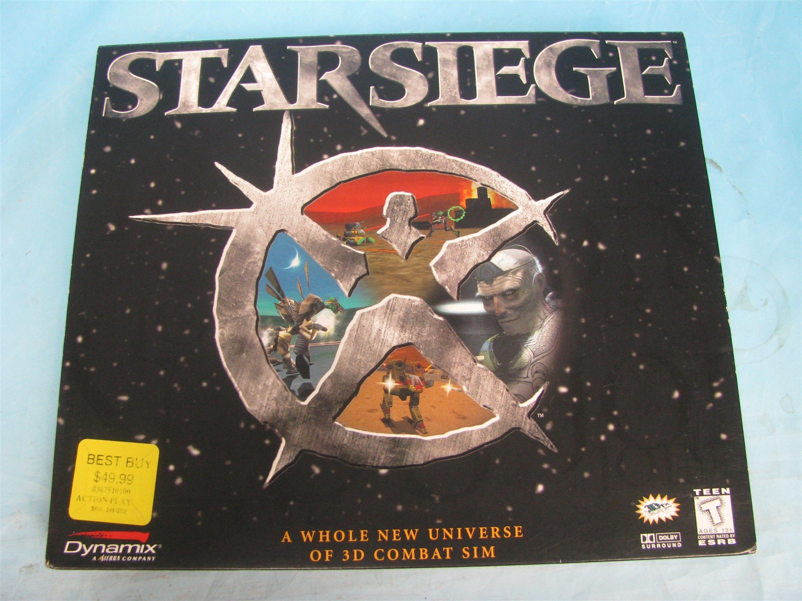 VINTAGE 1999 Starsiege - Tribes Series - Big Box Edition - (PC) -  