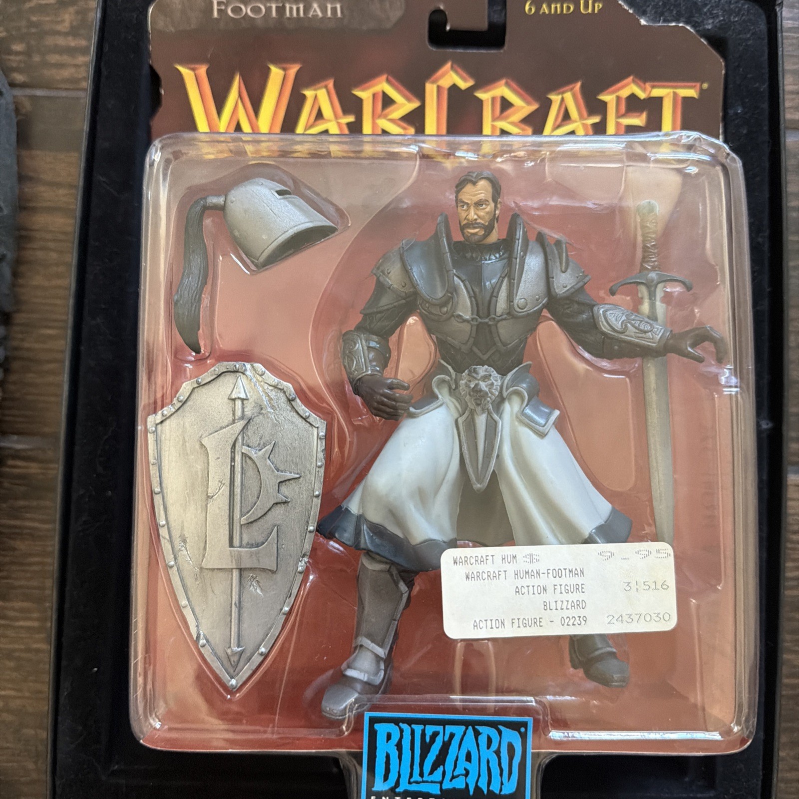 Blizzard Warcraft Footman Vintage Toy Action Figure Model Collection Toy