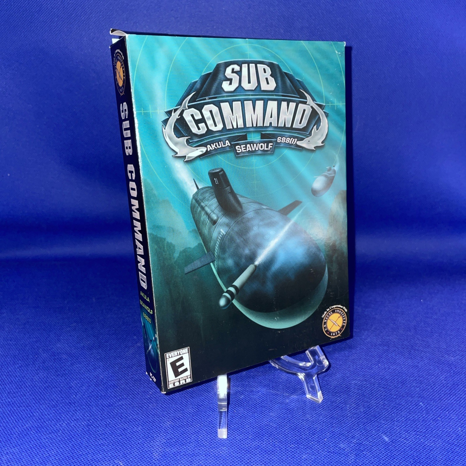 Sub Command (PC, 2001) BIG BOX PC GAME Good Cond See Pics