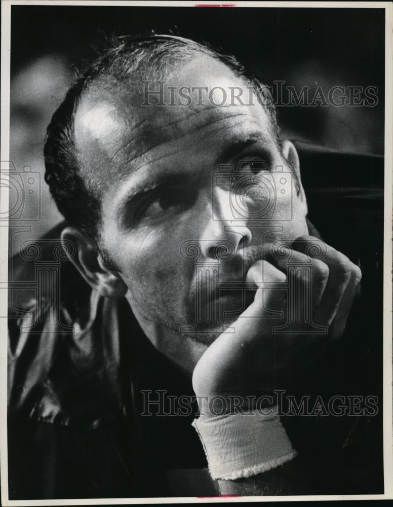 1970 Press Photo Carroll Dale during preseason games after cut by Bay Packers