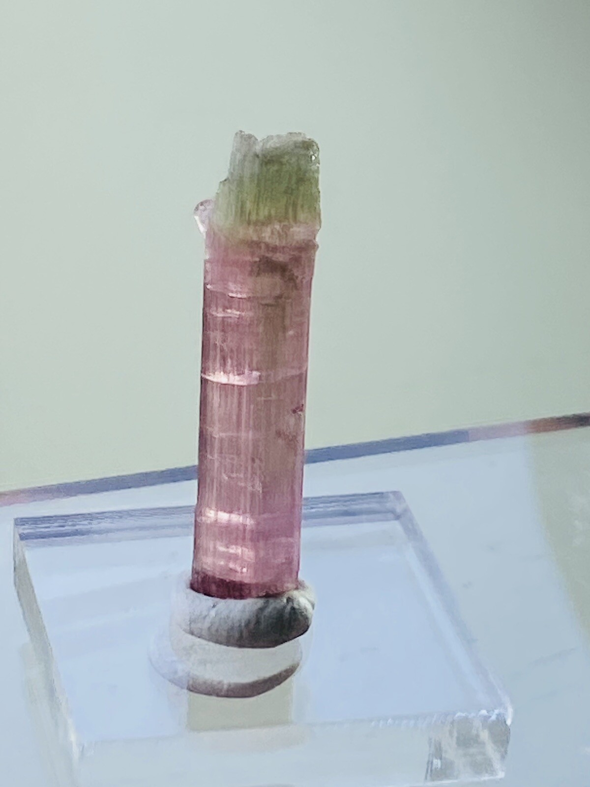 Tourmaline CHIA MINE *Rare* Brazilian Beautiful Chatoyant crystal 2g