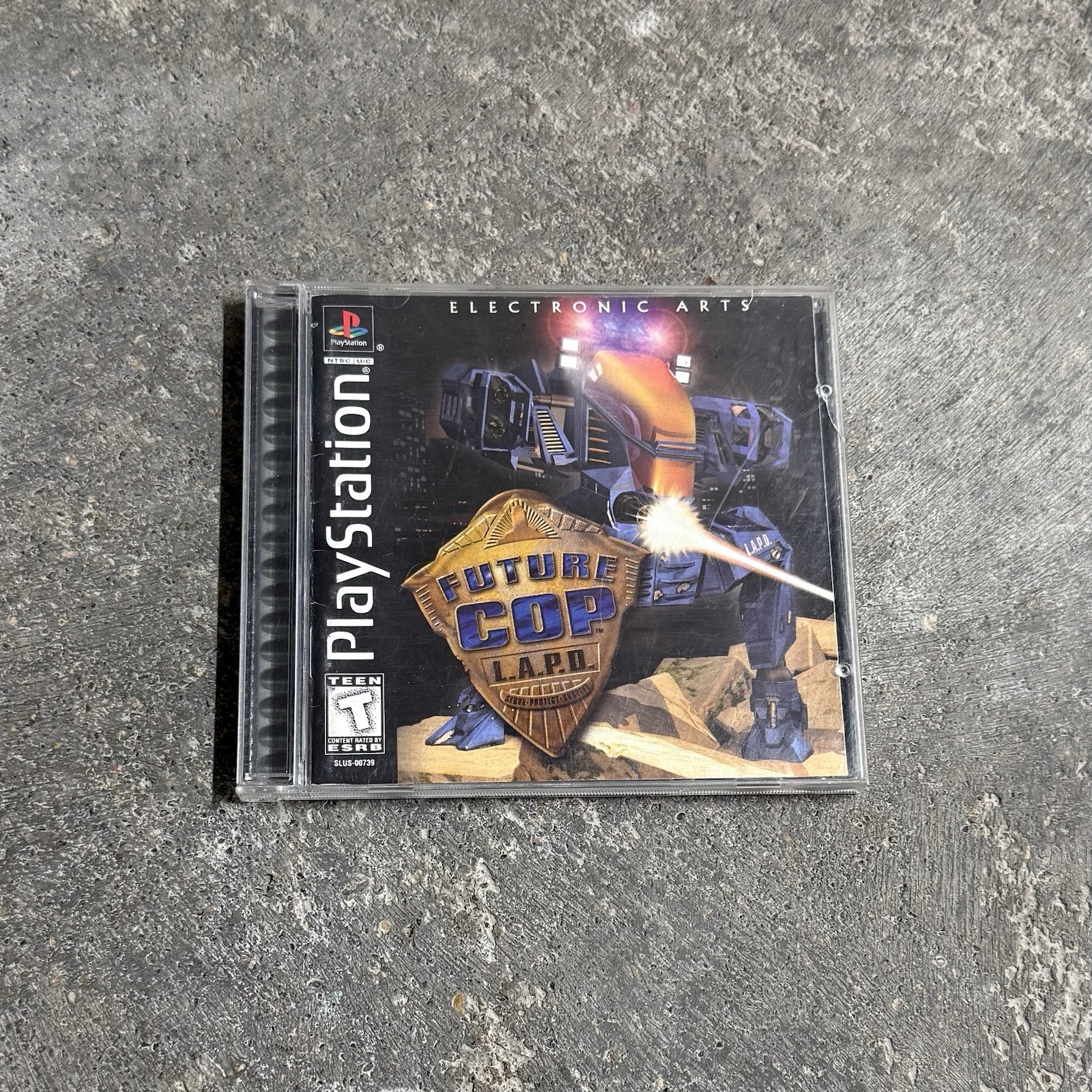 Future Cop: L.A.P.D. For Sony PlayStation (PS1) 1998 Complete In Box (CIB)