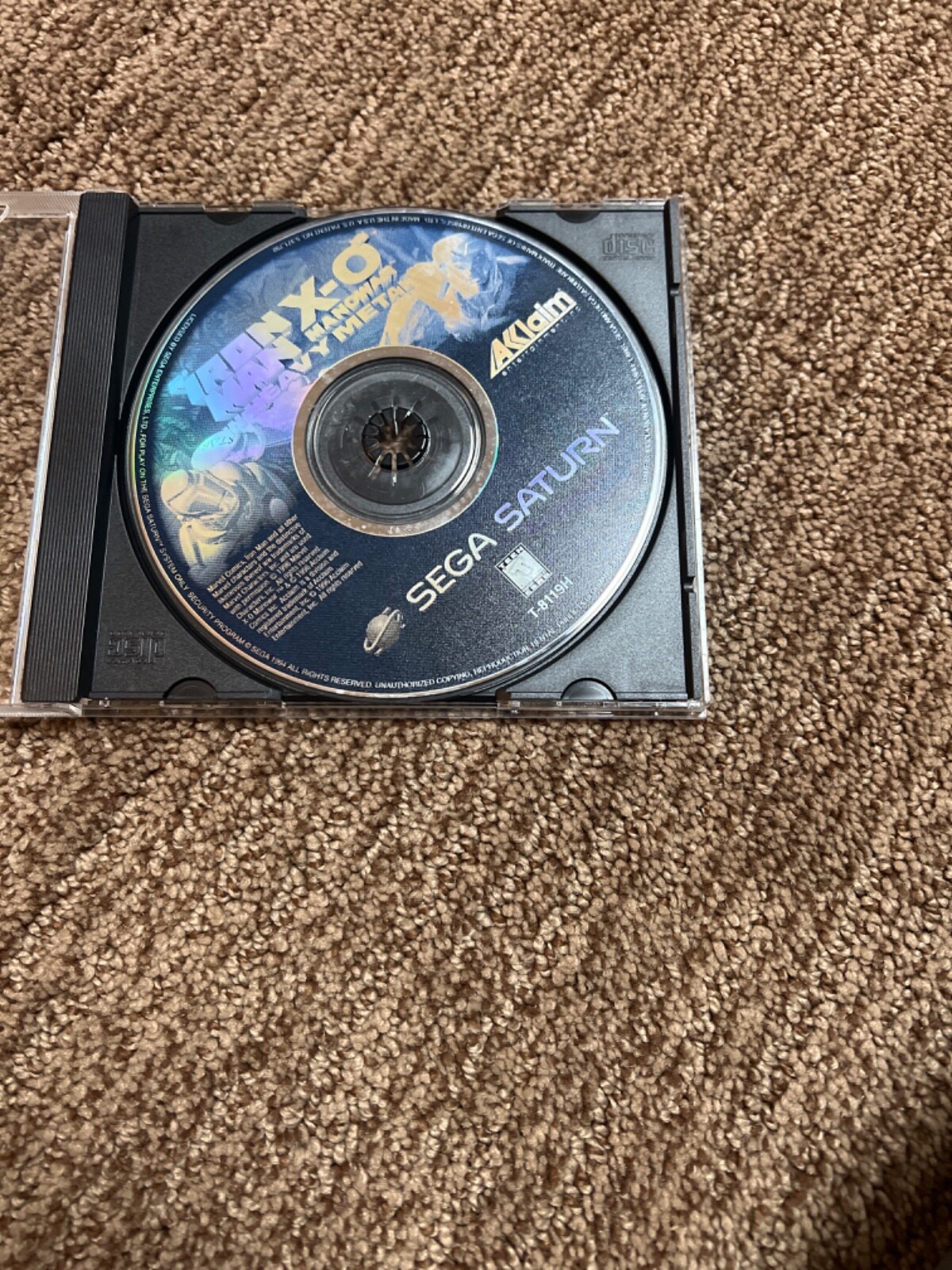 Iron Man / XO Manowar in Heavy Metal (Sega Saturn, 1997) Disc Only Tested