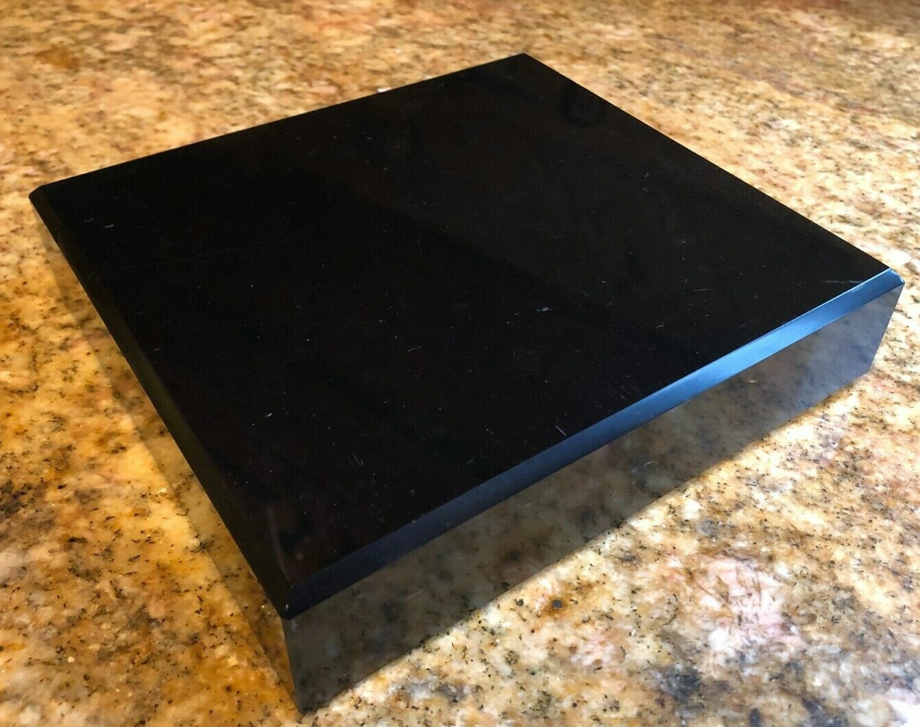 Genuine Black Marble Statue/Trophy Bases 6.5 x 7 x 1.5