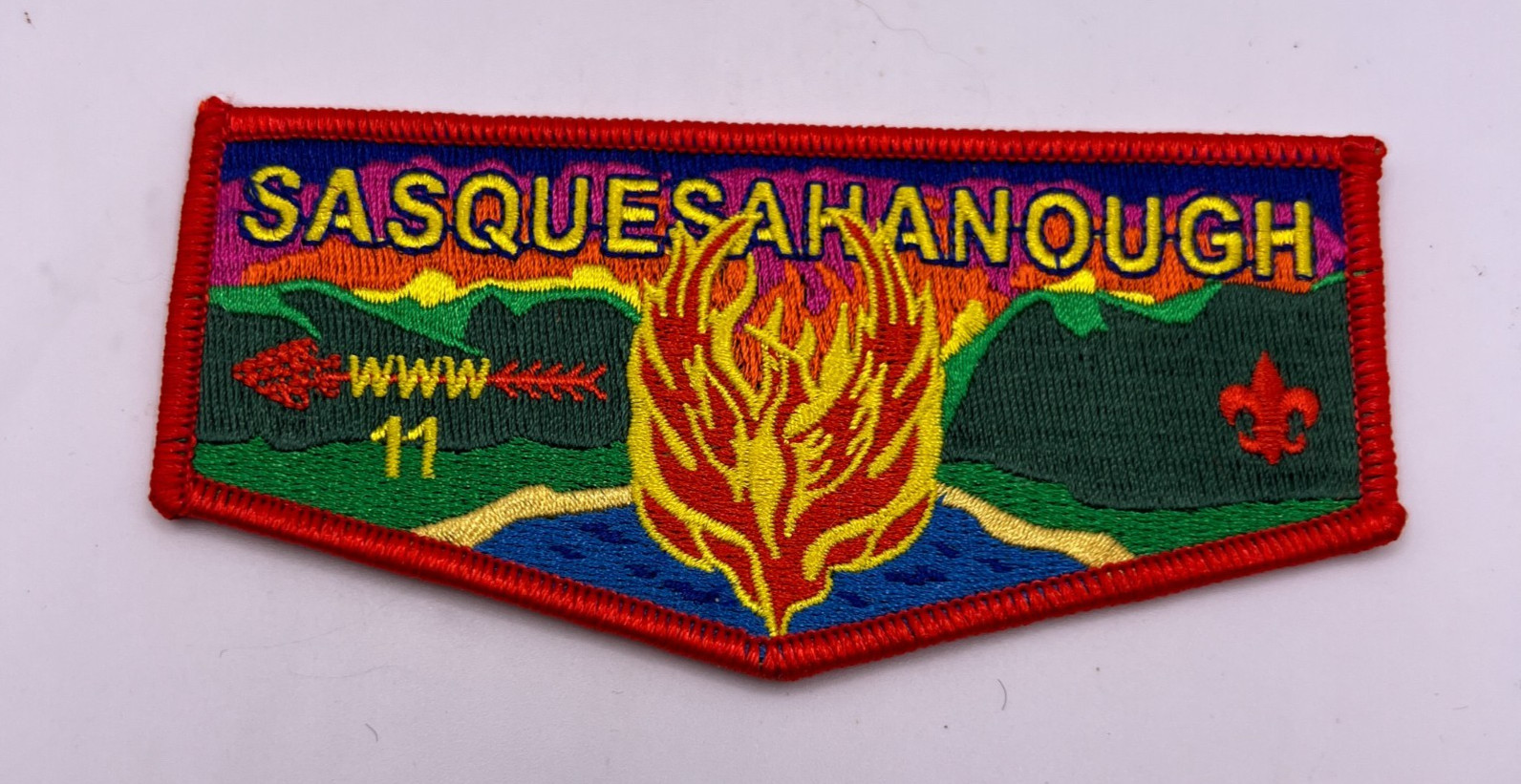 Vintage Boy Scouts of America Patch - Sasquesahanough 11