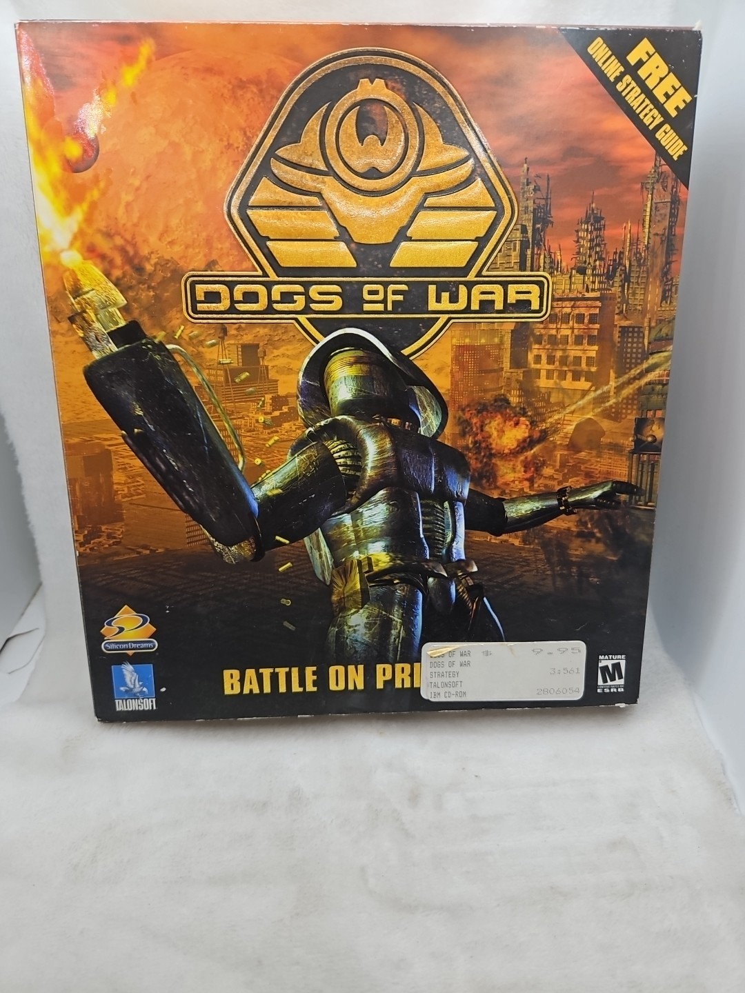 Dogs of War (PC, 2000) Big Box PC Complete 