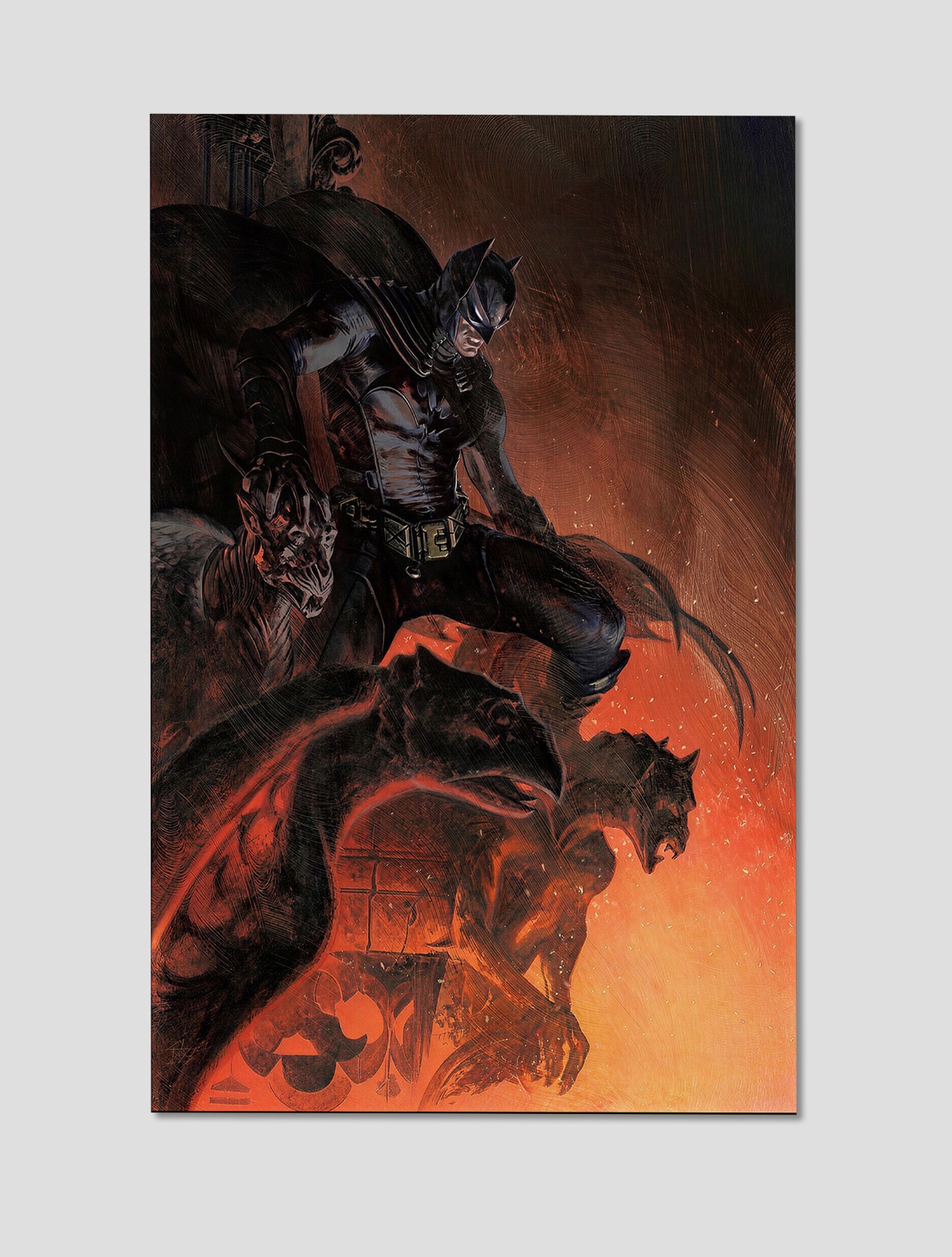 Batman Gothic Vigilante Mico Suayan Giclee Print Poster 11x17 DC Comics Wall Art