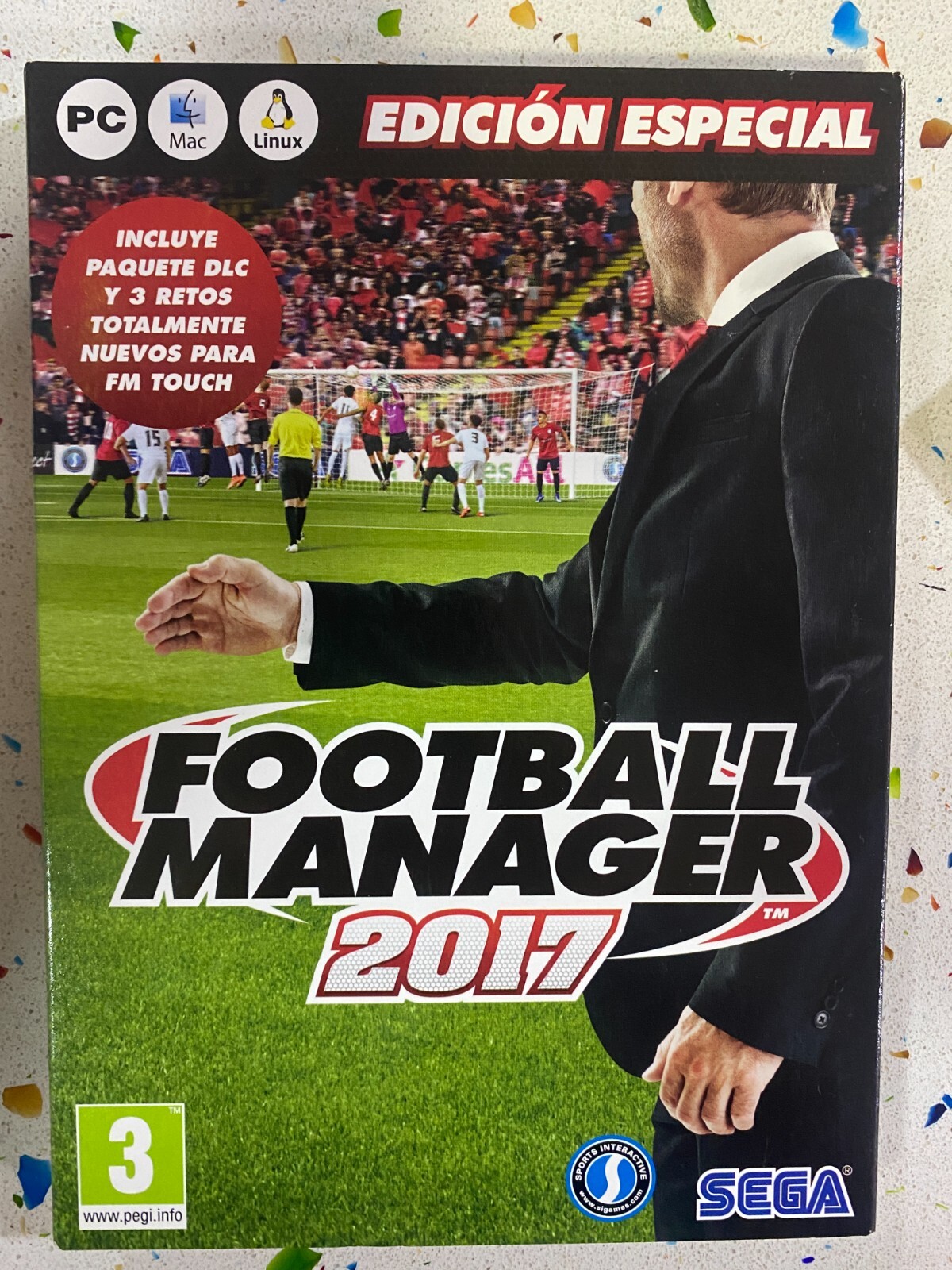 Football Manager 2017 Edition Special Contains Pack Dlc And 3 Challenges PC DVD