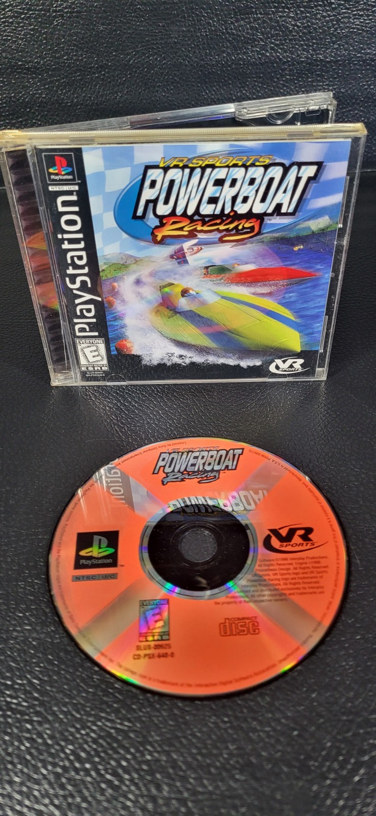 VR Sports Powerboat Racing Sony PlayStation 1 PS1 Game CIB SLUS-00625