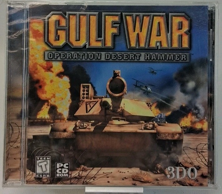 Gulf War - Operation Desert Hammer - PC/CD-ROM Game 1999 Jewel Case New Sealed 