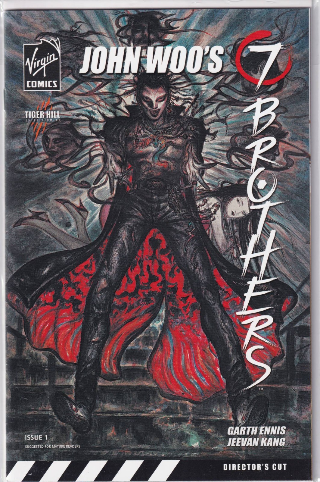 36315: VIRGIN COMICS JOHN WOO’S 7 BROTHERS #1 NM Grade