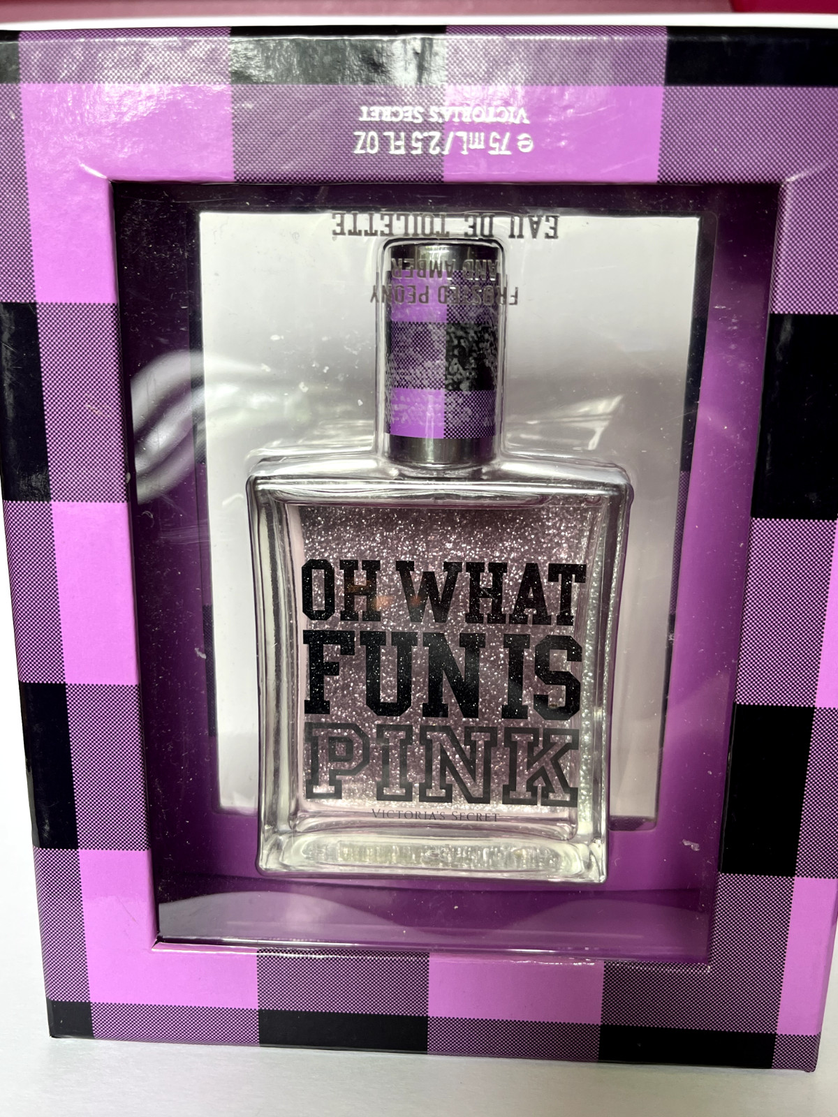 PINK Oh What Fun Is Pink RARE Victoria's Secret eau de toilette 2.5 fl oz/75 ml.