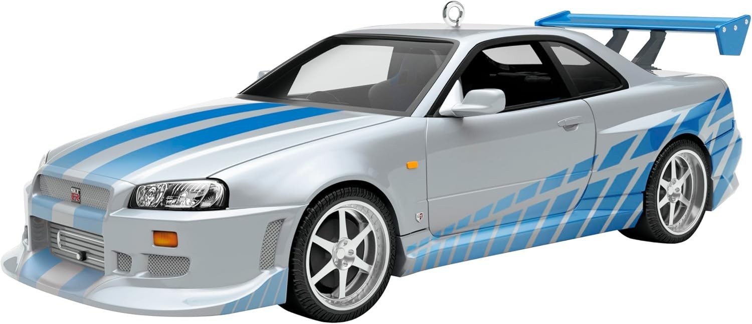 Hallmark Keepsake Fast & Furious (2026) 1999 NISSAN SKYLINE GT-R Tree Ornament